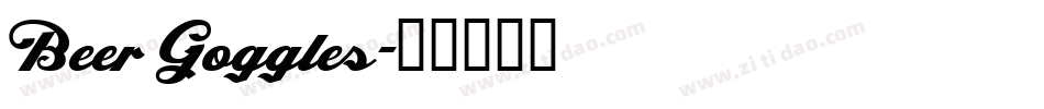 Beer Goggles字体转换